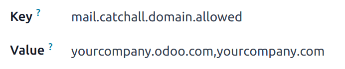 Системний параметр mail.catchall.domain.allowed встановлено.