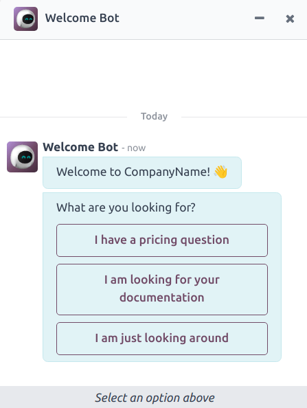 Вигляд вікна чату зі створеним тікетом служби підтримки в Odoo Live Chat.