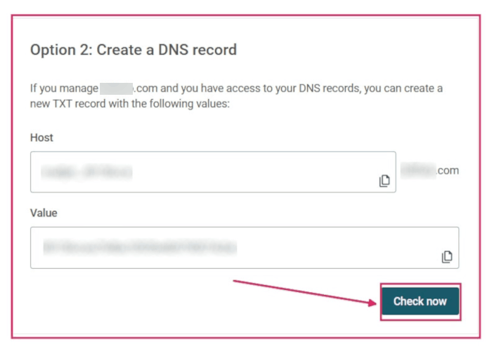 Перевірити DNS-запис у Mailjet.