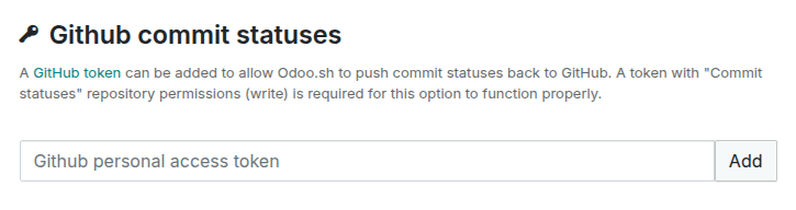 Налаштування статусів комітів GitHub