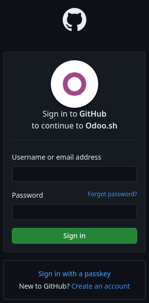 Вхід до GitHub