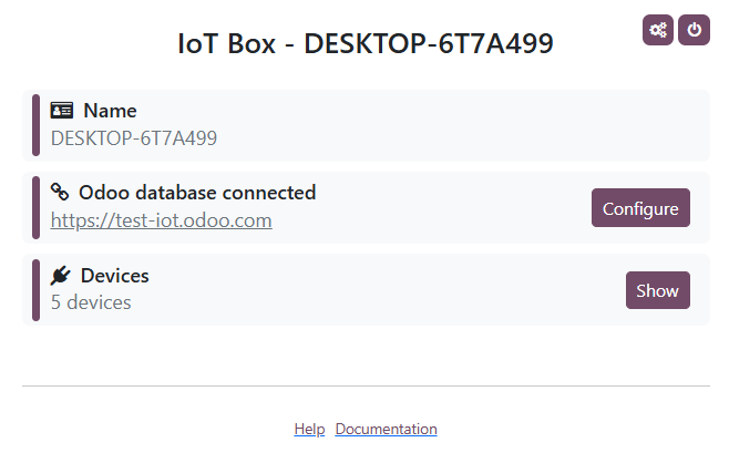 Домашня сторінка віртуального IoT для Windows