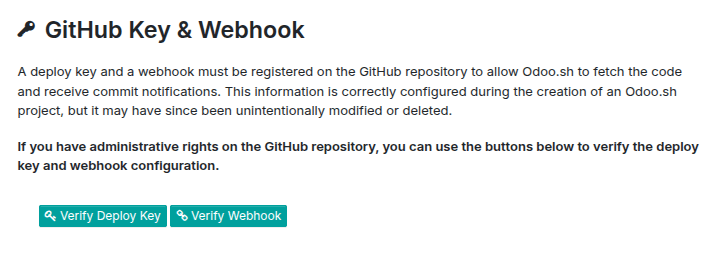 Налаштування ключа GitHub та вебхука