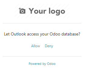 Дозвіл плагіну Outlook підключатися до бази даних