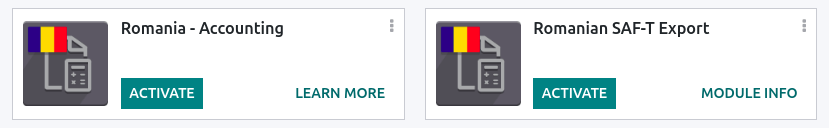 Модулі для румунської локалізації